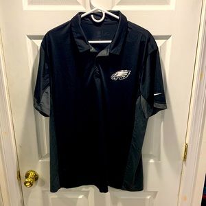 Nike Philadelphia Eagles Field Polo Black